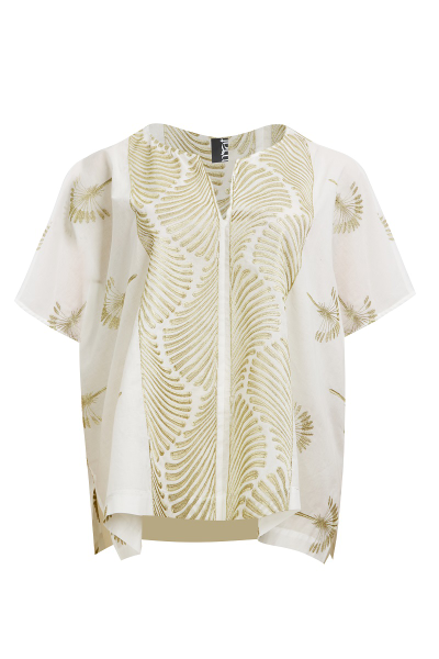 Эффектная легкая летняя блуза