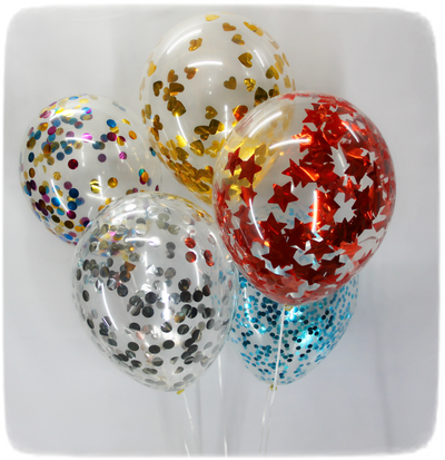 №7 ШАР с конфетти