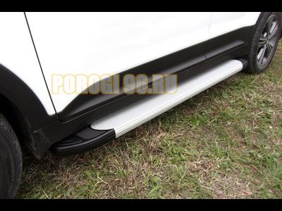 Пороги на Lifan X60 (2016-...) Optima Silver