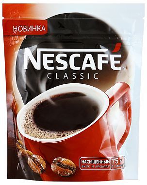 Кофе Нескафе классик 75г