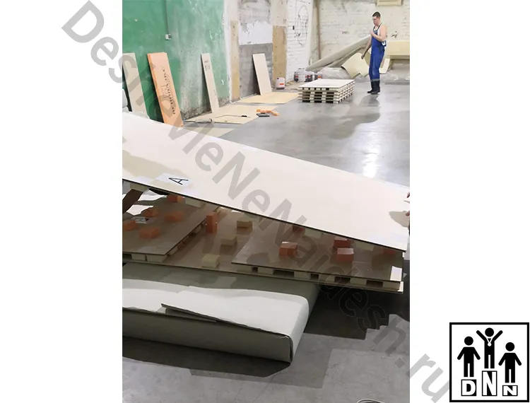 Помост для художественой гимнастики, производство