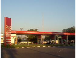 Реклама на АЗС в районе Нагатинский Затон