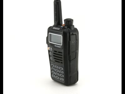 Рация Kenwood TH-K4AT Dual Band VHF+UHF (136-174MHz/400-470MHz), 8W, 3000mAh Li-ion, с гарнитурой