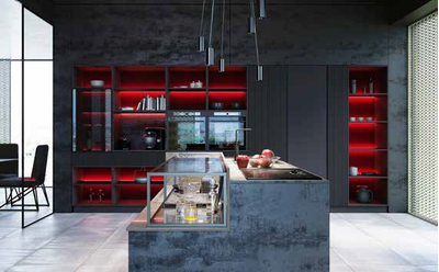 ВСТРОЕННАЯ КУХНЯ №SF-005