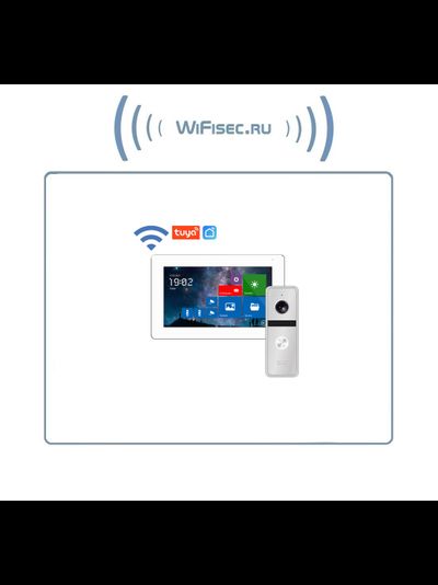 FREEDOM 7 FHD WIFI KIT - комплект из 7" сенсорного Full HD WIFI монитора и вызывной панели, с DVR (Tuya/Smart Life)