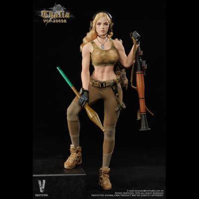 ПРЕДЗАКАЗ - Боевая подруга Талия - Коллекционная фигурка 1/6  Desert Female Soldier Thalia Blonde Hair (VCF-2069B) - VERYCOOL ?ЦЕНА: 25900 РУБ.?