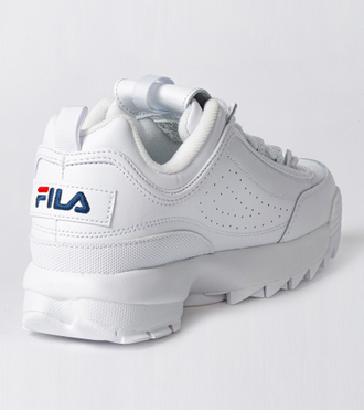 Кроссовки Fila женские белые на толстой подошве (36-41)