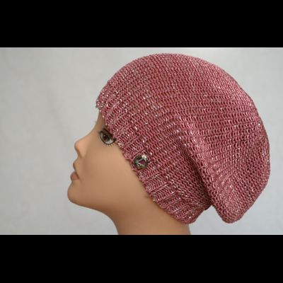 Сиреневый летний берет сетка женский Италия Vizio SA 10