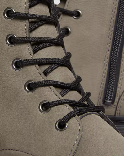 Ботинки Dr Martens Jadon Milled Nubuck Nickel Grey