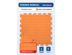 Продажа модульной плитки ПВХ для пола Strong Normal Orange в Иркутске