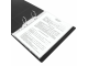 Папка на 2 кольцах BRAUBERG, картон/ПВХ, 75 мм, черная, до 500 листов (удвоенный срок службы), 228389