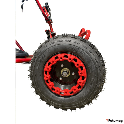 Электрокарт Skyboard Karting Krasnodar 1000W красный