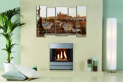 Модульная картина "Столица Чехии"