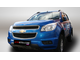 Premium защита радиатора для Chevrolet TRAILBLAZER (2013-2016) из 2-х частей