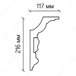 Карниз орнаментальный SK156N (наборный)