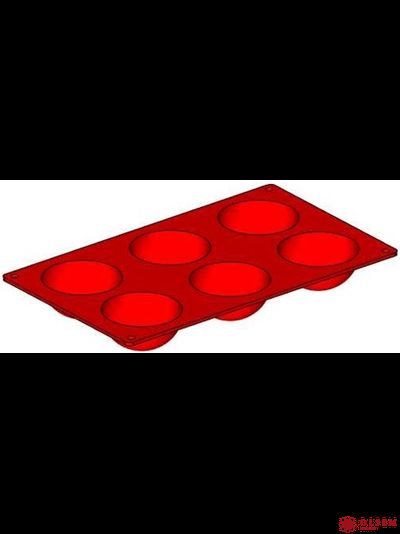 Форма силиконовая шар №03 295х175 (d60 h30)