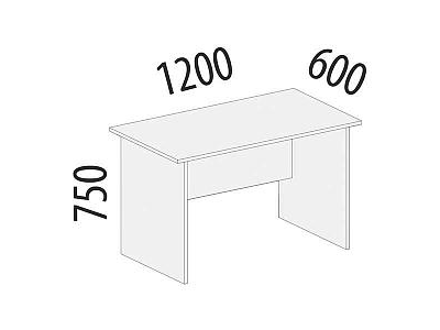 Стол рабочий 42.43