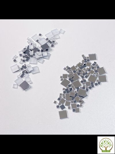 ДЕКОР "КВАДРАТЫ" 30 ГР/СЕРЕБРО