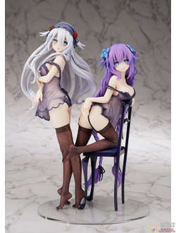 Фигурка Черное сердце, Пурпурное сердце (Black Heart, Purple Heart Baby Doll ver.)