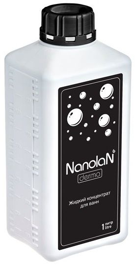 Жидкий концентрат для ванн «Nanolan Derma» - 1 литр.