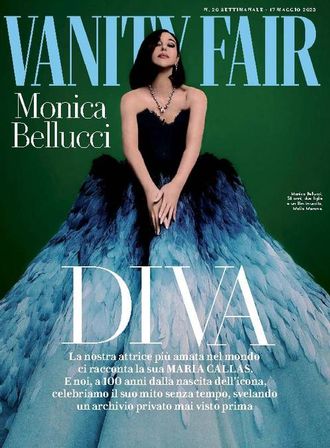 Vanity Fair Italia Magazine May 2023 Monica Bellucci Cover, Иностранные журналы, Intpressshop