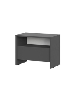 Камелия Тумба прикроватная Графит серый
