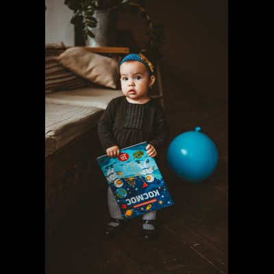 Оформление детского дня рождения в стиле космос № 1455