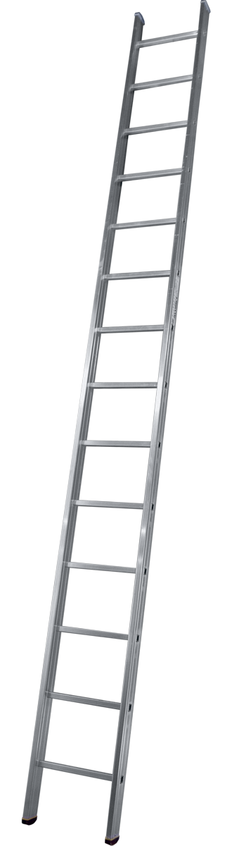 Алюминиевая односекционная приставная лестница