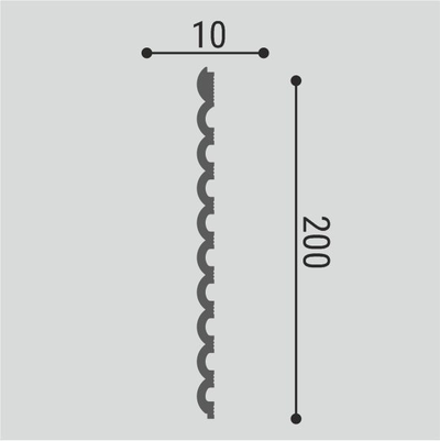 Bello Deco стеновая 3d панель из дюрополимера СП 09/2,6