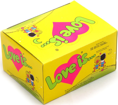 LOVE IS жевательная резинка Кокос Ананас