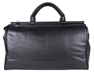 Кожаный саквояж Otranto black (арт. 4006-01)