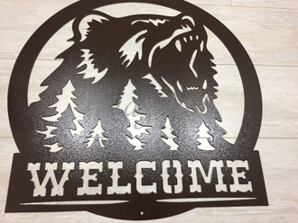 Табличка welcome