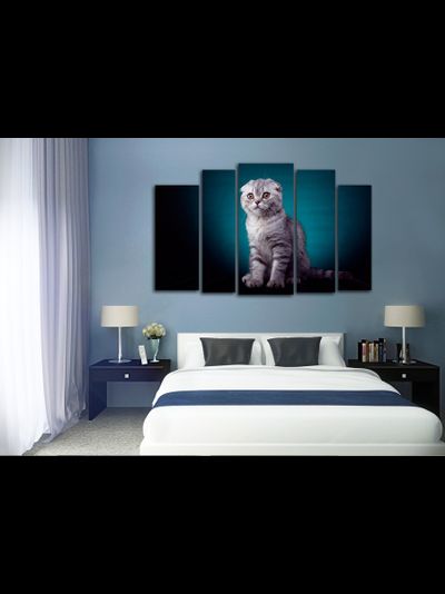 Модульная картина "Позирует"