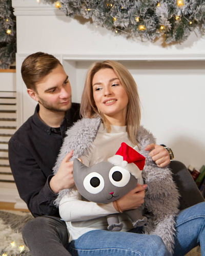 Игрушка-антистресс "Котенок Смоки" 35см