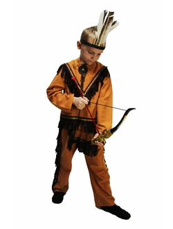 Индейский национальный костюм 6-9 лет