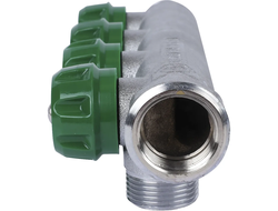Коллектор регулирующий STOUT 3/4", 4 отвода 3/4"ЕК (Арт. SMB-6850-343404)
