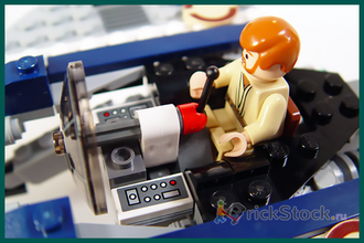 # 7661 Истребитель Джедаев с Кольцом Гиперпривода / Jedi Starfighter with Hyperdrive Booster Ring (2007)