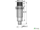 Индуктивный взрывозащищенный датчик SNI 19-10-D-P12 резьба М22х1,5