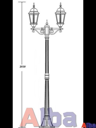 Садово парковый светильник Astoria A 408