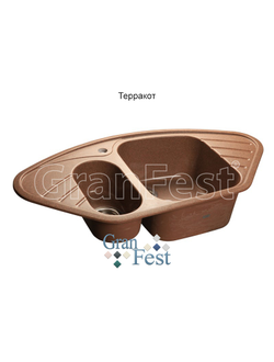 Мойка из искусственного камня GRANFEST GF-C960E