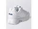 Кроссовки Fila женские белые на толстой подошве (36-41)