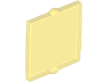 Glass for Window 1 x 2 x 2 Flat Front, Trans-Yellow (60601 / 6013709 / 6315923)