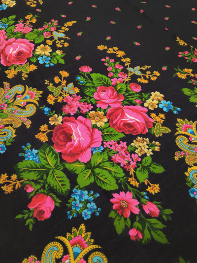 Павловопосадский платок Летние сумерки 1219-18