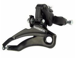 Перекл. передн. Shimano TZ21, вер. хомут 28.0-28.6мм, ниж. тяга, AFDTZ21DS6