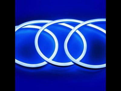 General неон гибкий 220V 9.6W/m 120lm/m IP67 лед син 50м 8х16 б/акс 2835 NL (504611) 504613 (цена за 1м)