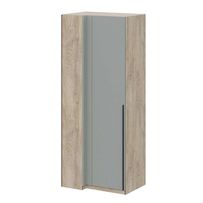 Этна шкаф угловой Дуб эндгрей/Софт грей