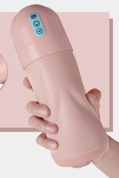 XS-60108 Мастурбатор Beata-2 в виде вагины с функциями всасывания и вибрации