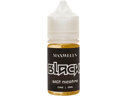 MAXWELLS SALT (12 MG) 30ml -  BLACK (ТЕРПКИЙ ТАБАК)