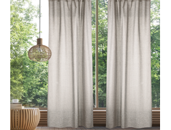 Комплект штор  рогожка "Экрю"