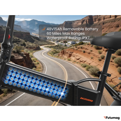 Электровелосипед PUCKIPUPPI DACHSHUND черный